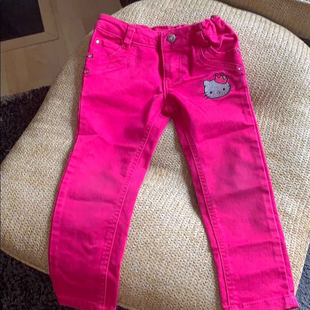 Hello Kitty Pink Pants | Size 4